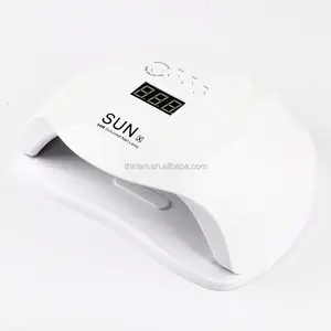 مجفف أظافر SUN X SUN5 PLUS 54W أدوات مانيكير مصباح الأشعة فوق البنفسجية مصابيح ليد للأظافر طلاء جل مصباح أظافر سريع الجفاف