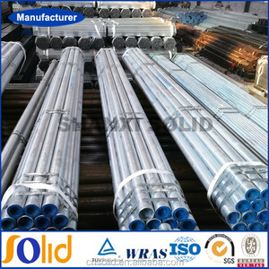 ASTM A53 galvanizado en caliente de tubo laminado ranurado de tubo de acero galvanizado - Product Image 2
