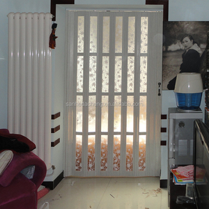 Porta Pieghevole in PVC con Vetro per Armadio, Divisorio Hoggan, Prezzo per 3x4 Metri per Ingresso - Product Image 2