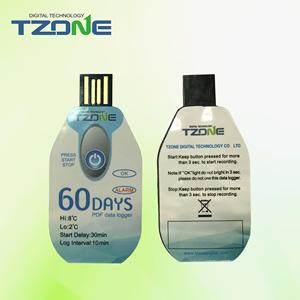 Pequeño Uso del Tiempo termómetro USB Data Logger para camiones - Product Image 1