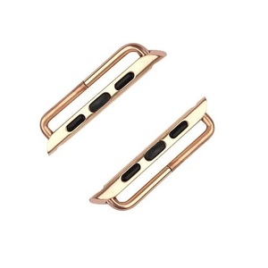 En <span class=keywords><strong>Aluminium</strong></span> Montre Bande Accessoires Pour iWatch Adaptateur En Métal <span class=keywords><strong>Bracelet</strong></span> Connecteur Adaptateur Pour <span class=keywords><strong>Apple</strong></span> Montre 38mm 42mm - Product Image 4