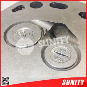 Precio de Promoción, Piezas de Motor Diésel, Cabeza de Cilindro Única F10 NT95 para Yanmar, Certificación ISO9001, Alta Eficiencia - Product Image 5