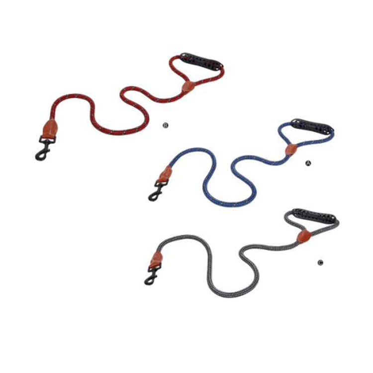 Хорошее качество модные рекламные три типа нейлон Удобная веревка собака поводок