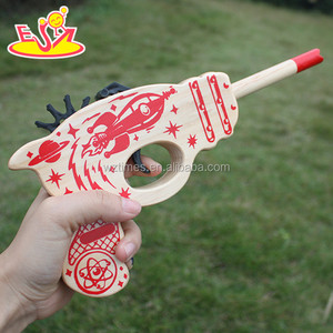 ของเล่นเด็กคุณภาพดี ปืนไม้ราคาถูกสำหรับเด็ก W02A098 - Product Image 3