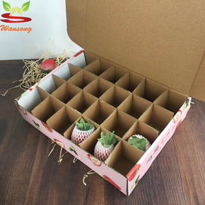 Cajas de embalaje corrugadas personalizadas de estilo de <span class=keywords><strong>clase</strong></span> alta con inserto para caja de regalo de conservación de frutas - Product Image 1