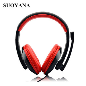 Audífonos Suoyana Económicos con Micrófono, Logotipo OEM, para Computadora, PC, Jugadores - Product Image 4