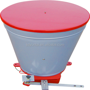 fertilizer spreader with 12 volt electric motor