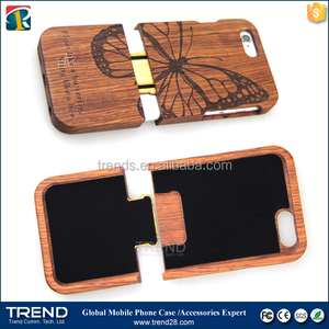 Alibaba express turquie laster bois véritable cas de téléphone pour iphone 6 s plus - Product Image 6