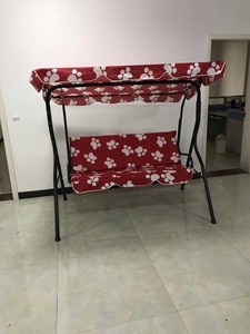 Stainless Steel Iron 3 Seat <strong>Patio</strong> <strong>Swing</strong> With Canopy - Product Image 4