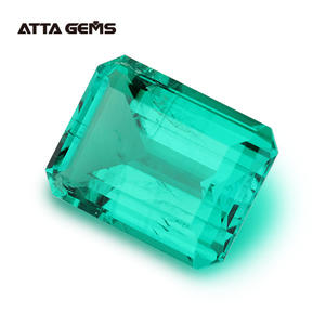 Nuovo stile all'ingrosso sintetico colombiano idrotermale smeraldo pietre <span class=keywords><strong>naturali</strong></span> per gioielli raffinati - Product Image 4