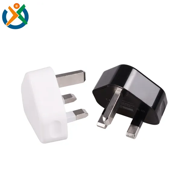 공장 휴대 전화 충전기 usb 220v 충전기 5V 2 amp 하나의 듀얼 USB 벽 멀티 충전기 영국 플러그