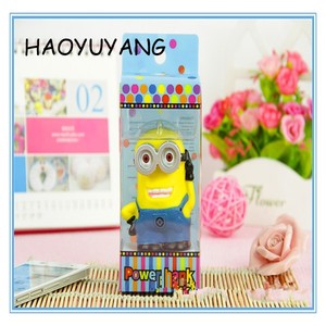 de Carga portátil de Dibujos Animados Minion Banco de la Energía 2600 mAh Paquete Externo de La Batería de 8800 mAh - Product Image 1