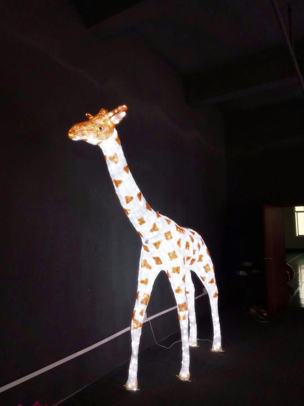 イルミネーション キリン LED オーナメント オブジェ 照明