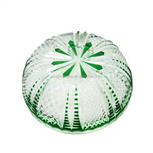 طبق صغير للفاكهة والحلوى من الكريستال المقطوع يدويًا من ساتسوما كيريكو - Product Image 3