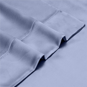 Luxe chinois pur 100% soie du mûrier ensemble de literie/bleu <span class=keywords><strong>drap</strong></span> de lit <span class=keywords><strong>en</strong></span> soie - Product Image 1
