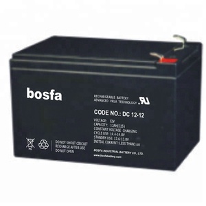 Batterie au plomb-acide à décharge profonde DC12-12 6 Mf 12 <span class=keywords><strong>12v</strong></span> <span class=keywords><strong>12ah</strong></span> <span class=keywords><strong>20hr</strong></span> pour l'alimentation de secours - Product Image 1