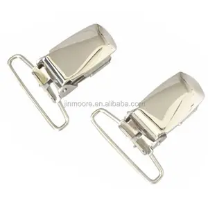 MSC09 Piombo 30mm Metallo Ciuccio Clip Per Tute Suspender Holder