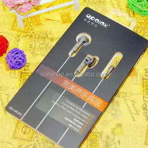 original APOLOK ME-HR300 stereo headphones for MP3 MP4 MP5 Computer High quality In-Ear earphone