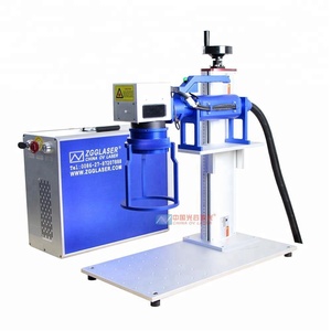 Grabador láser de la máquina de la marca del <span class=keywords><strong>laser</strong></span> de la venta caliente para las llaves de plástico tubo del PVC - Product Image 1
