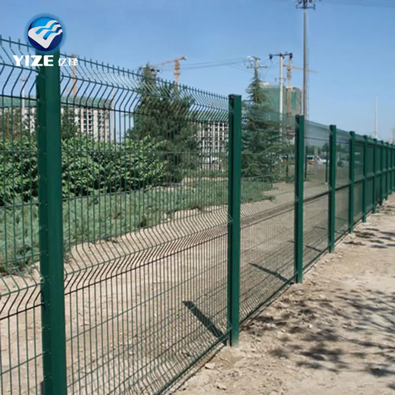 china supplier razor barbed wire mesh fence/3d wire mesh fence