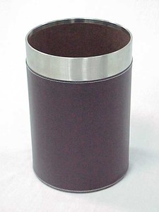 Cesta de ropa sucia con forma de cilindro negro - Product Image 3