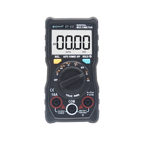 ZT-C2 Misura di Temperatura Disponibili Torcia Elettrica Piccolo Multimetro Digitale <span class=keywords><strong>con</strong></span> Custodia protettiva Nera - Product Image 3