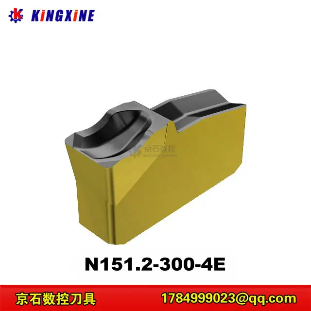 Carburo di cnc utensili in metallo duro scanalatura inserti toolsN151.2-300-4E