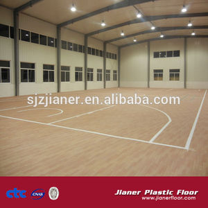 Pisos <span class=keywords><strong>de</strong></span> vinilo del pvc rollo para cancha <span class=keywords><strong>de</strong></span> baloncesto - Product Image 3