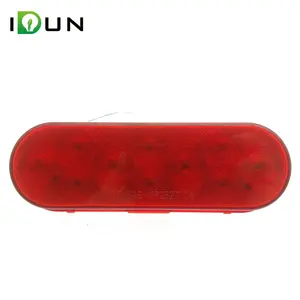 Universal LED Reflector Red Rear Tail Brake Stop Marker Light For JEEP SUV Truck Trailer Car LED Lighting Wholesale