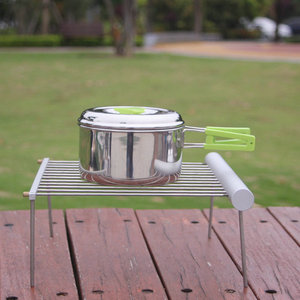 Folding <strong>Portable</strong> Lightweight Small Barbecue Grill for Outdoor Grilling Cooking Camping Hiking Picnics Backpacking - Product Image 4