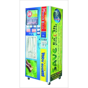 zelf- service zuiver water automaat/water vending station voor vulling zoet water