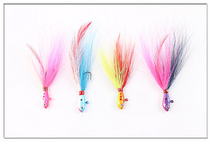 BJL001 venta al por mayor <span class=keywords><strong>de</strong></span> <span class=keywords><strong>Pesca</strong></span>, Señuelos <span class=keywords><strong>de</strong></span> <span class=keywords><strong>Pesca</strong></span> bucktail jig - Product Image 4