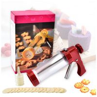 Lixsun China Tool Voor Cake Decorating Gereedschap Plastic Icing Suiker Decoreren Pistool & Cookie Pers Decorateur Set