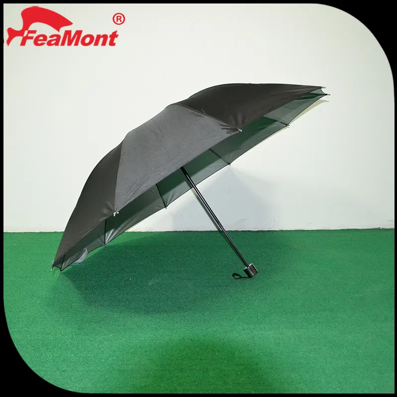 Рекламные двойной слой дождь 17 дюймов черный гольф зонтик, дождь зонтик фотографии