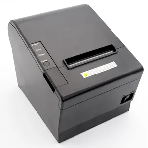 80mm free download thermal receipt printer with USB port 3inch ticket printer offer pos 80 printer thermal driver download