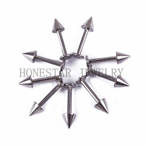 اللسان الشفاه البطن السرة الشفاه الحاجب حلقات مطليه من مجوهرات ثقب الجسم - Product Image 3