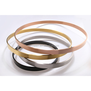 Wholesale Factory New Arrival Commercial Hospitality <strong>Industry</strong> Powder Coated Aluminum Metal Frame Decorative Round <strong>Wall</strong> <strong>Mirrors</strong> - Product Image 5
