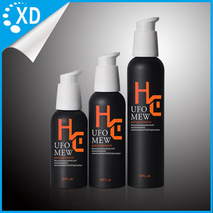 Eco amigable cosmético envases de plástico negro vacío contenedor de suero 10 ml 40 ml 100 mL crema cosmético plástico - Product Image 3