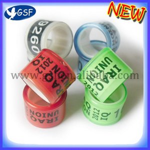 Plastic duif ringen met goede kwaliteit en goedkopere prijs gebruik voor postduif custom plastic ring bands voor duiven - Product Image 3