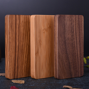 Baterías Externas de Madera con Logotipo Personalizado para Teléfono Móvil, 4000 mAh, Cubierta de Madera, Carga de Respaldo - Product Image 3