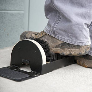 Brosse de nettoyage tout-en-un, grattoir et nettoyeur, grattoir à bottes durable pour le nettoyage des bottes et des chaussures - Product Image 5