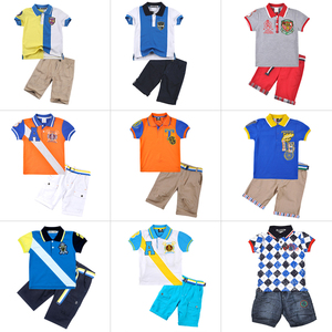 <span class=keywords><strong>A</strong></span> <span class=keywords><strong>granel</strong></span> de alta calidad al por mayor desgaste de los niños de Little Boy ropa Golf Polo conjunto - Product Image 1