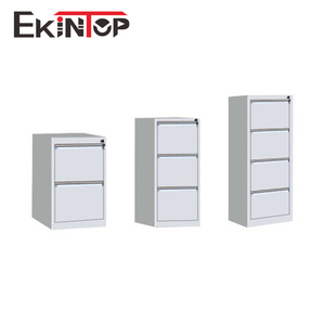 Ekintop sous bureau petit tiroir armoire en bois avec 3 <span class=keywords><strong>tiroirs</strong></span> <span class=keywords><strong>sur</strong></span> roulettes - Product Image 3