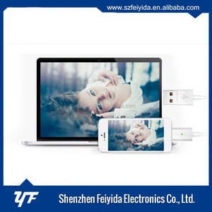 IMF certificada IMF <span class=keywords><strong>Conector</strong></span> C48 color Blanco Usb <span class=keywords><strong>Otg</strong></span> Cable para Iphone5 - Product Image 3