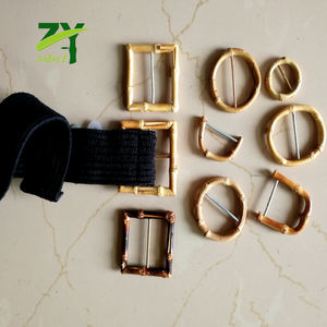 Nuova Fibbia per Cintura in Radice di Bambù, Accessorio Domestico Personalizzato per Donna - Product Image 3