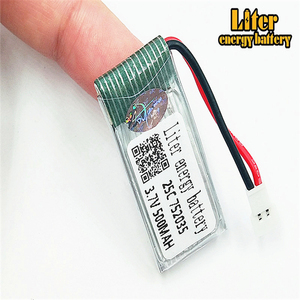 3.7 V 500 mAh 752035 25C Lipo Batterie pour <span class=keywords><strong>Hubsan</strong></span> <span class=keywords><strong>X4</strong></span> H107 H107L H107D JD385 JD388 RC Hélicoptère Quadcopter - Product Image 2