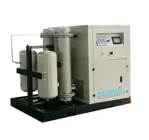 compressor 1set Suppliers-Hot Selling Skid Koelkast Lucht Droger 60L 220L Air Tank Rotary Schroef Chinese Compressor