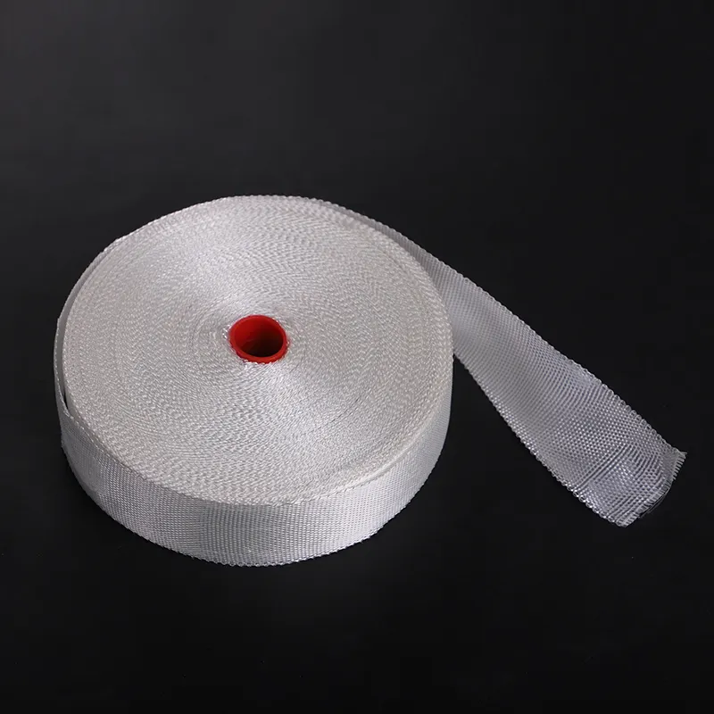 YAAN high strength insulation fiber non alkali fiberglass tape made by glass fiber yarn for transformer motor winding materials