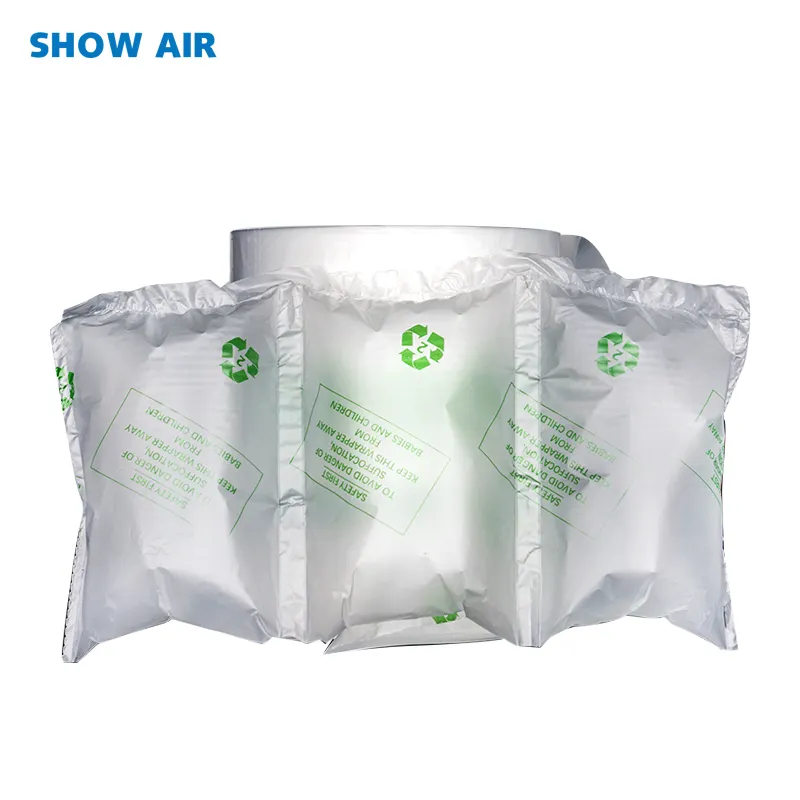 Shock Resistance Air Pillow Bags Shipping Protective Packaging Air Bubble Film Rolls Phone Protecting Transport Air Cushion Film