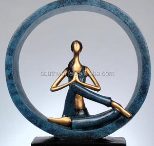 Trừu Tượng Bức Tượng Điêu Khắc Nhảy Múa Chất Béo Phụ Nữ Trang Trí Nội Thất Bài Viết - Product Image 3